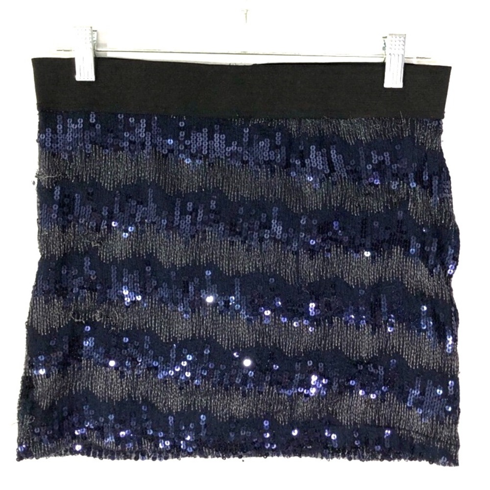 Sequin Mini Skirt